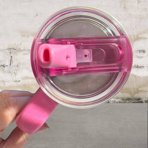 Stanley NWT Pink Quencher Protour Tumbler with Handle - Picture 3 of 5